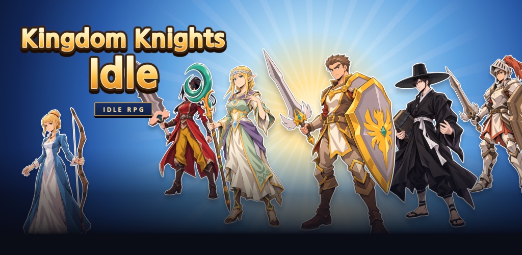 Kingdom Knights Idle key art